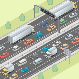 「渋滞した道路」は車の性能を発揮できない